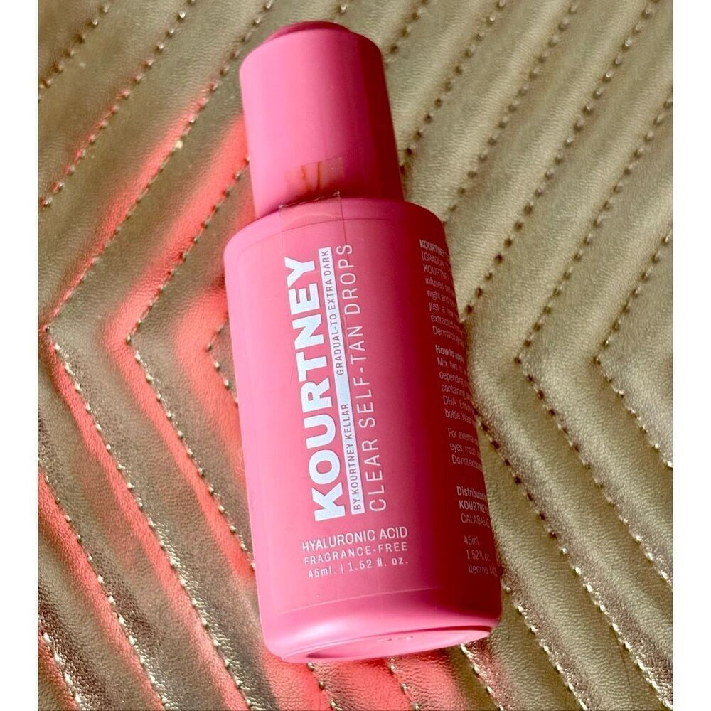 KOURTNEY by KOURTNEY KELLER - NWT Clear Self-Tan Drops. Gradual to Extra Dark